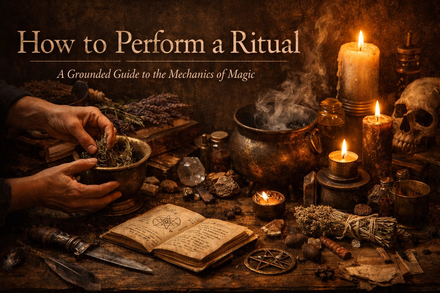 How to Perform a Ritual: A Grounded Guide to the Mechanics of Magic