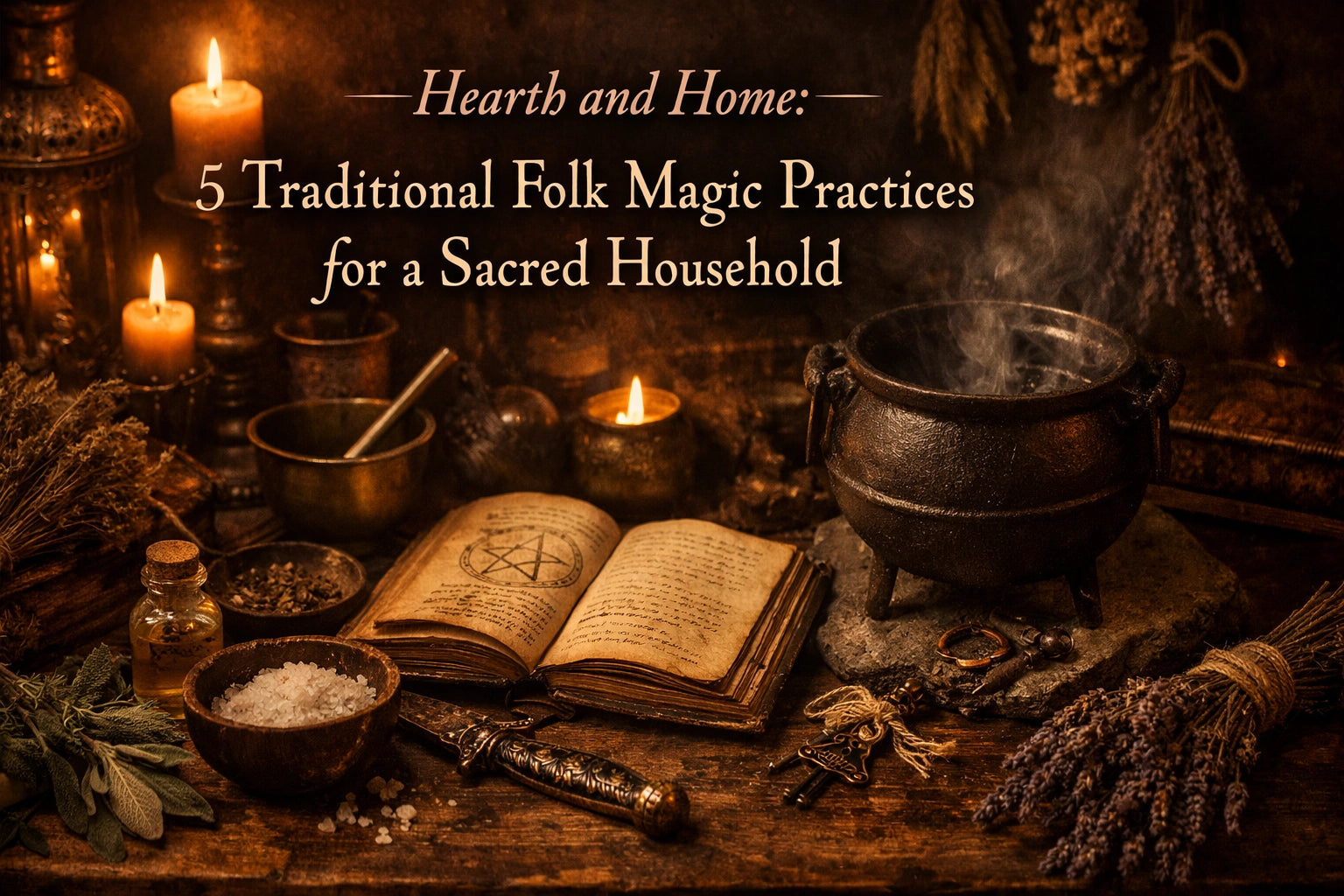 Hearth and Home: 5 Traditional Folk Magic Practices for a Sacred House
