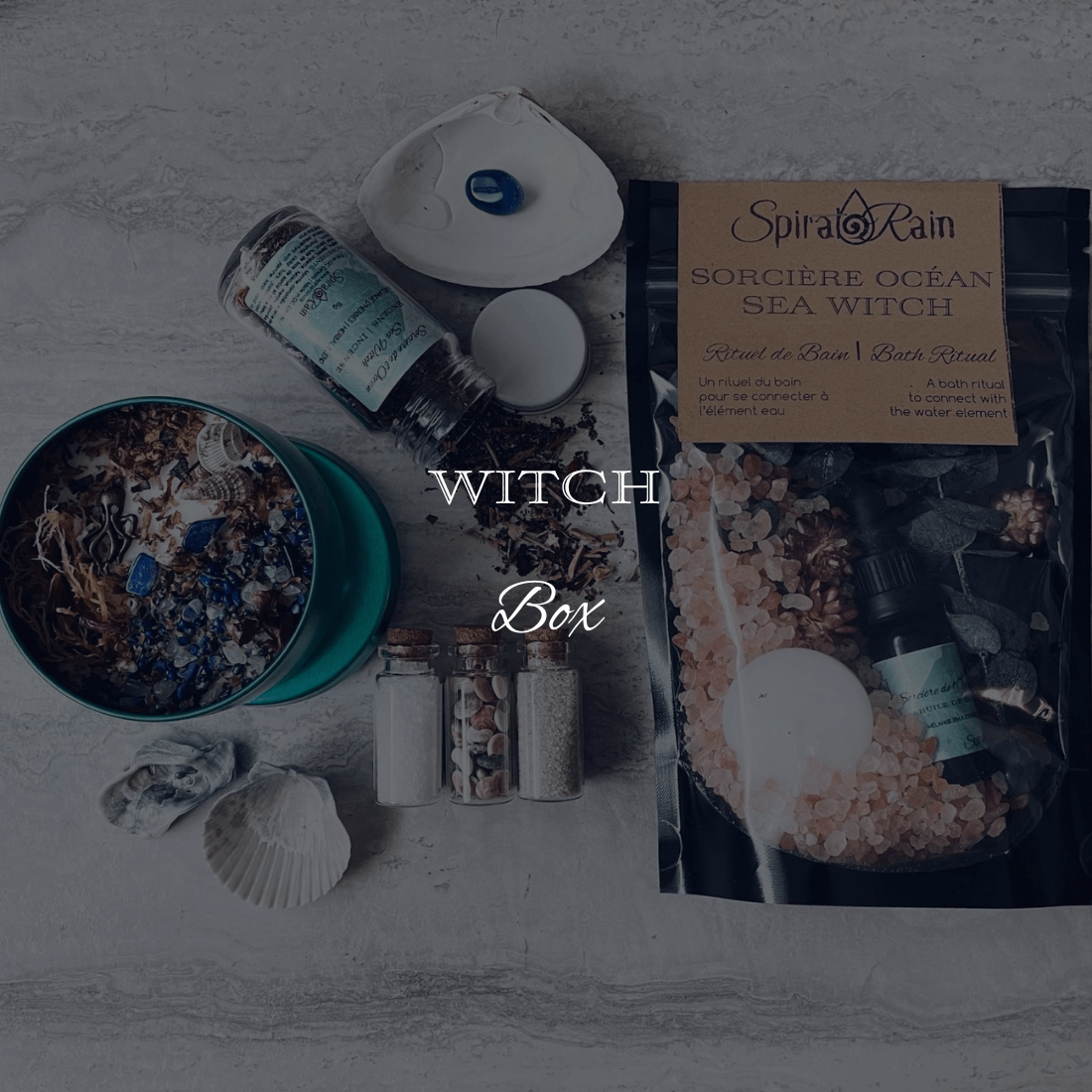 Spiral Rain's Witch Box: Empower Your Magical Journey Monthly - Spiral Rain
