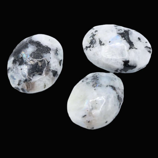 Rainbow Moonstone palm stone