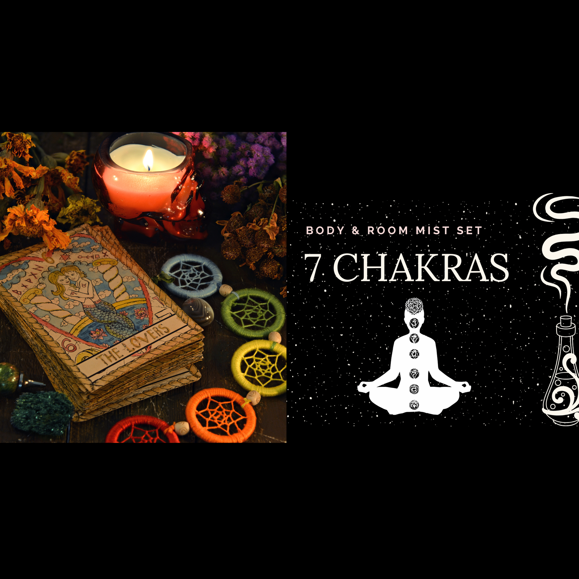 7 Chakras Mist Set - Spiral Rain