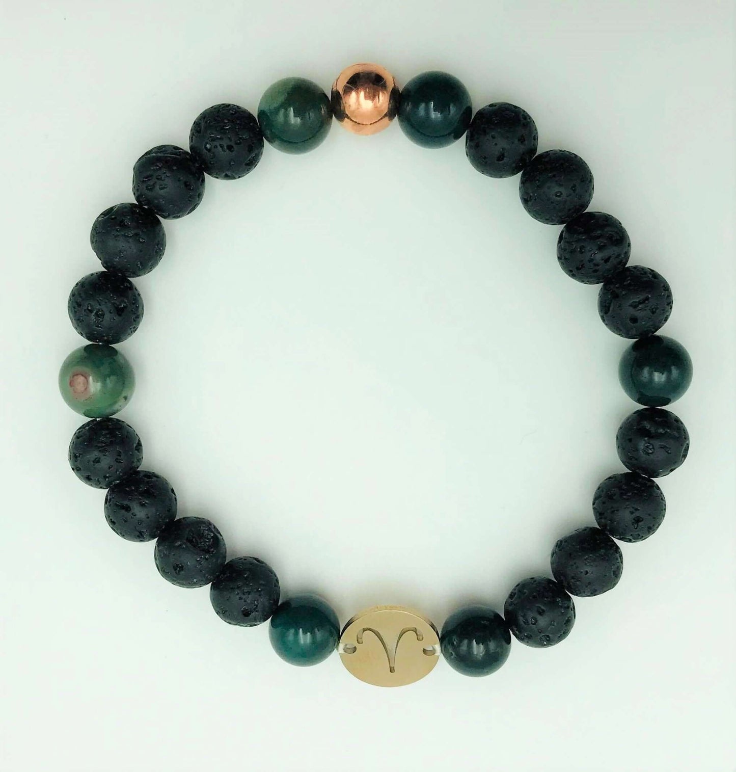 Aries (Mar 21 - Apr 19) bracelet and bracelet & oil set at $10 only from Spiral Rain