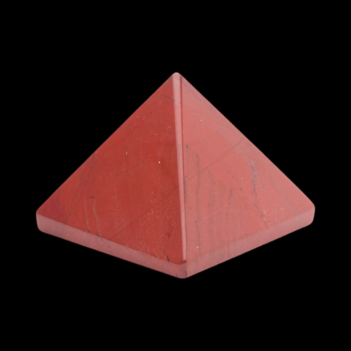 Red Jasper Pyramid 1 inch