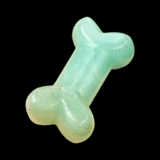 Os d'Amazonite sculpté