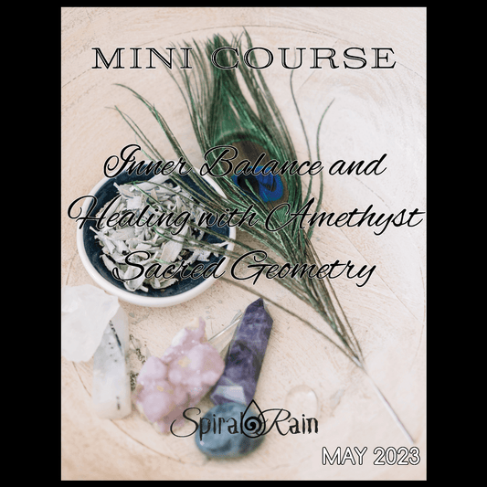 Inner Balance and Healing with Amethyst Sacred Geometry