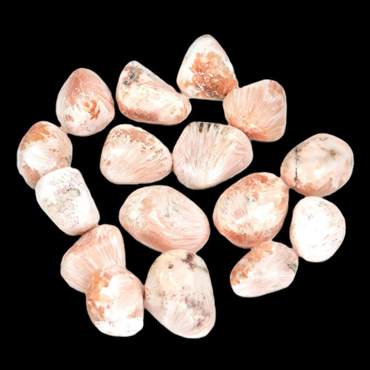 Peach scolecite