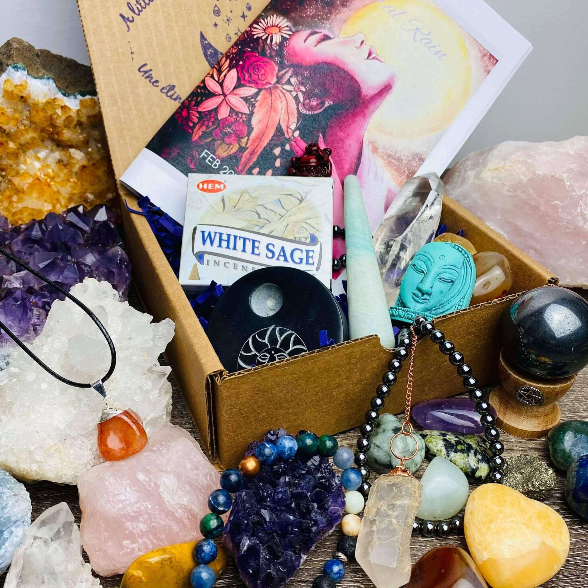 Crystals Box at $25.99 only from Spiral Rain