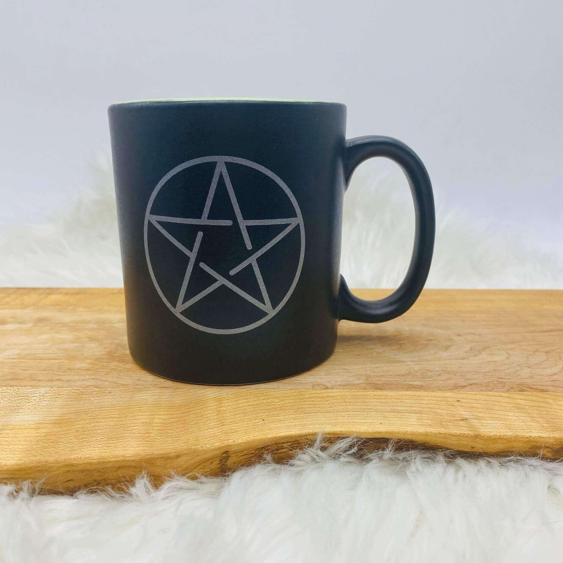 Pentagram Coffee Mug at $17 only from Spiral Rain
