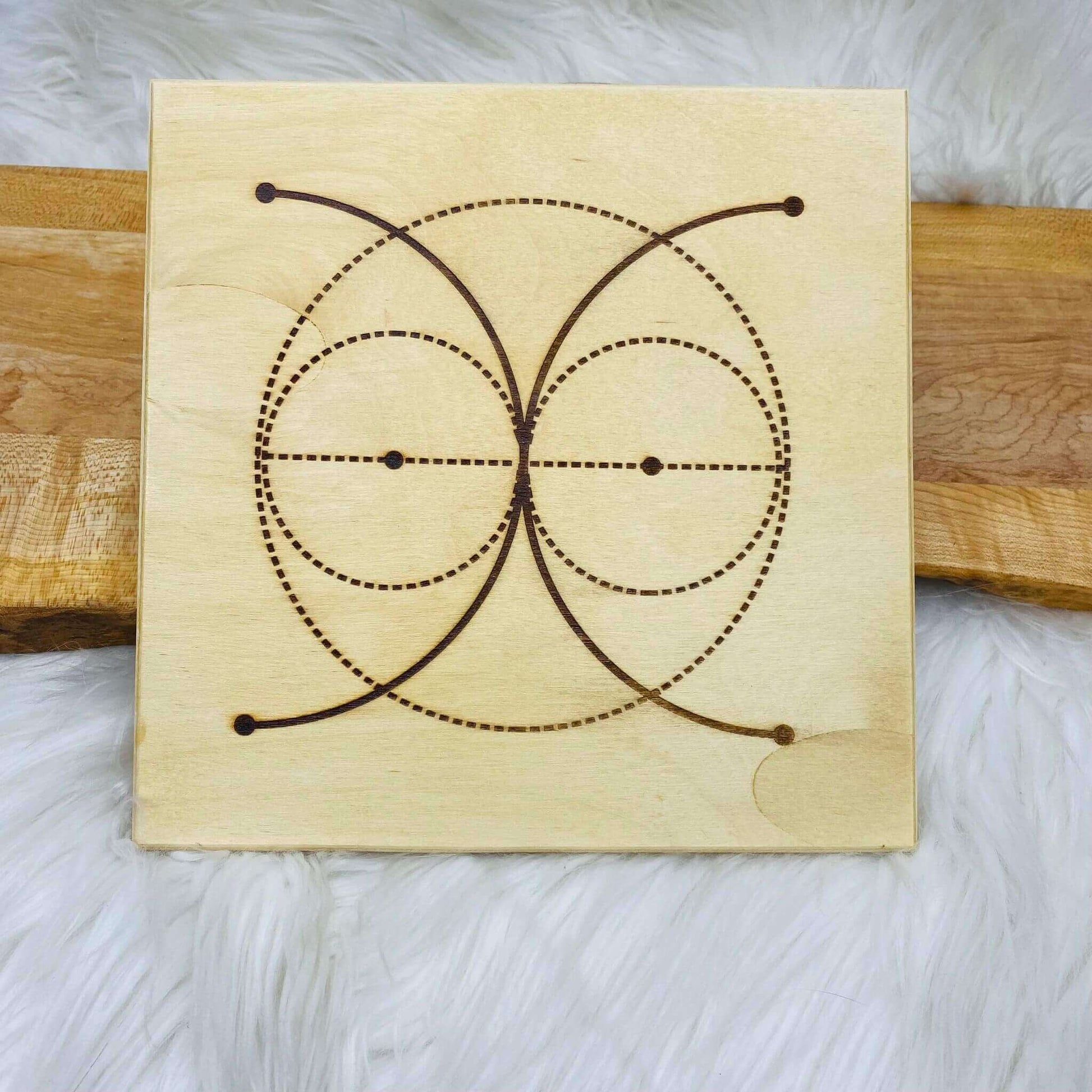Two-sided wood grid (Combo/ balance) at $35 only from Spiral Rain