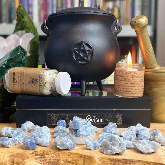 Calcite Blue Raw at $3 only from Spiral Rain