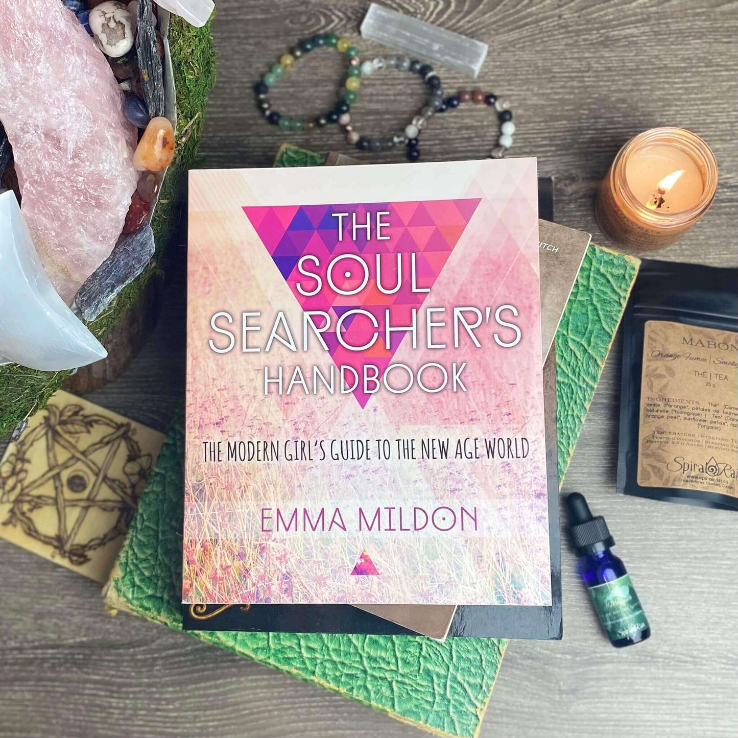THE SOUL SEARCHER'S HANDBOOK: A MODERN GIRL'S GUIDE TO THE NEW AGE WORLD at $19 only from Spiral Rain