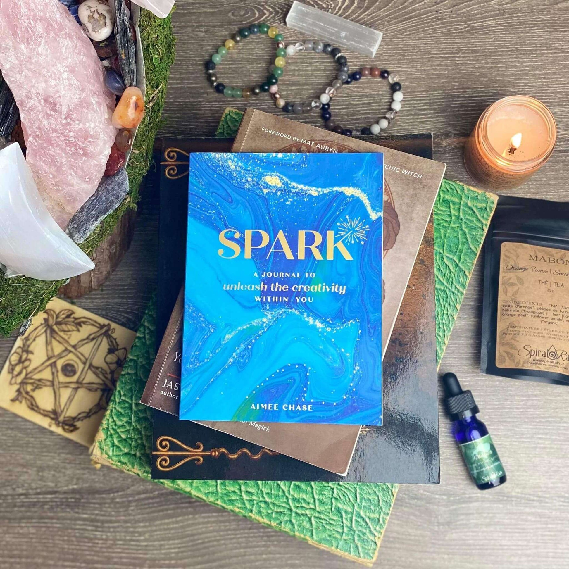 Spark: A Journal to Unleash the Creativity Within You at $15 only from Spiral Rain