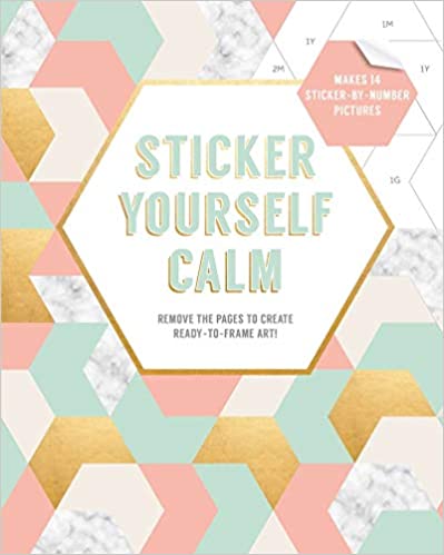 Sticker Yourself Calm at $19.99 only from Spiral Rain