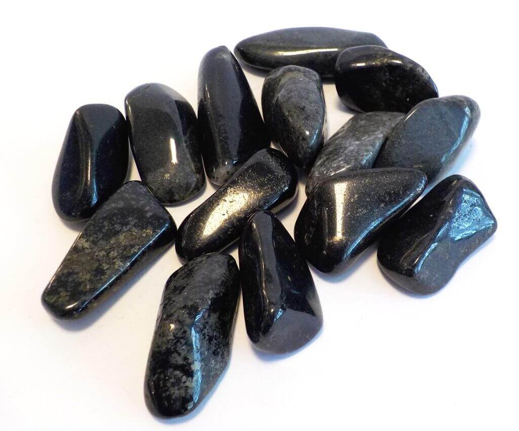 Jade Black Tumbled at $4 only from Spiral Rain