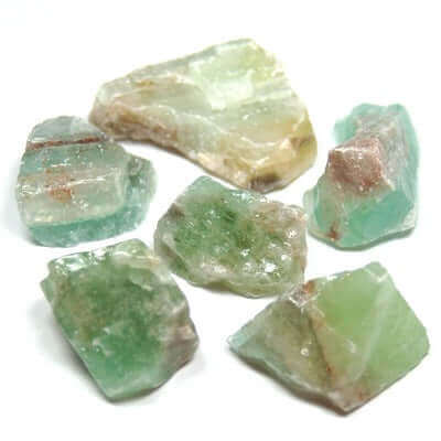 Calcite Green Raw at $9 only from Spiral Rain