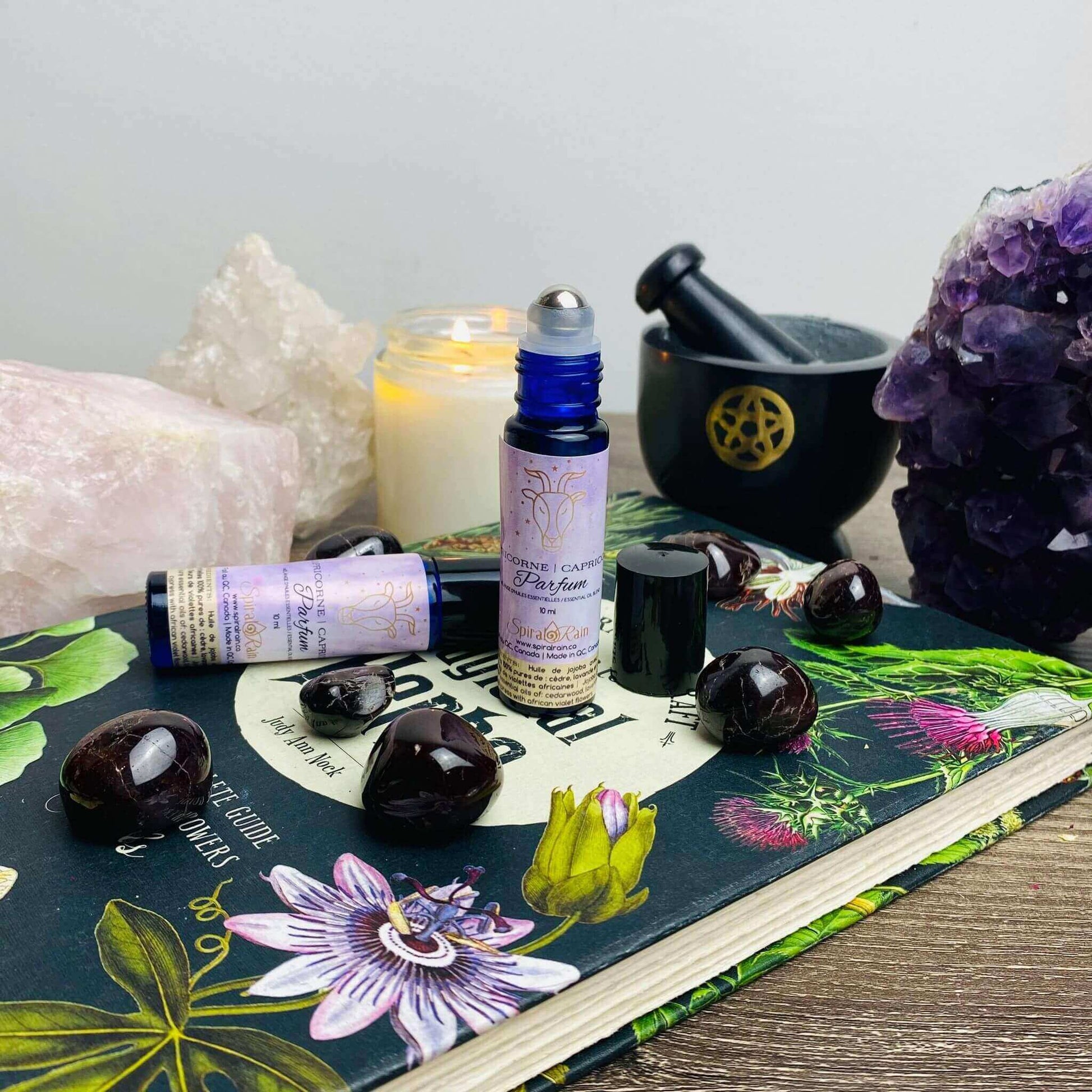 Capricorn (Dec 22 - Jan 19) oil and Perfume 10 ml at $15 only from Spiral Rain