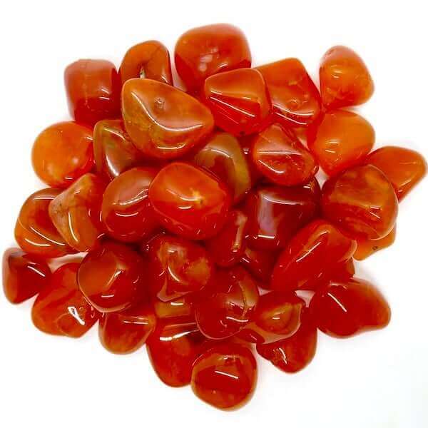 Carnelian Tumbled at $2 only from Spiral Rain