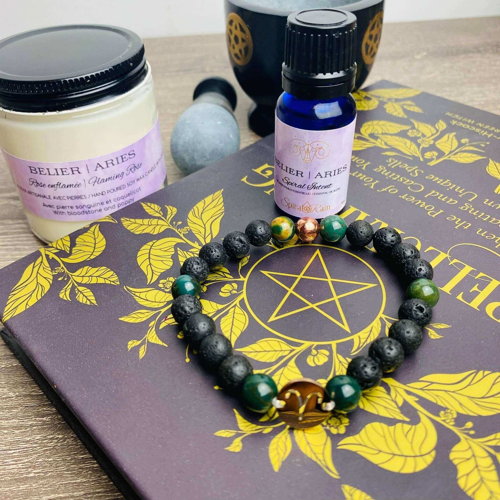 Aries (Mar 21 - Apr 19) Box at $85 only from Spiral Rain