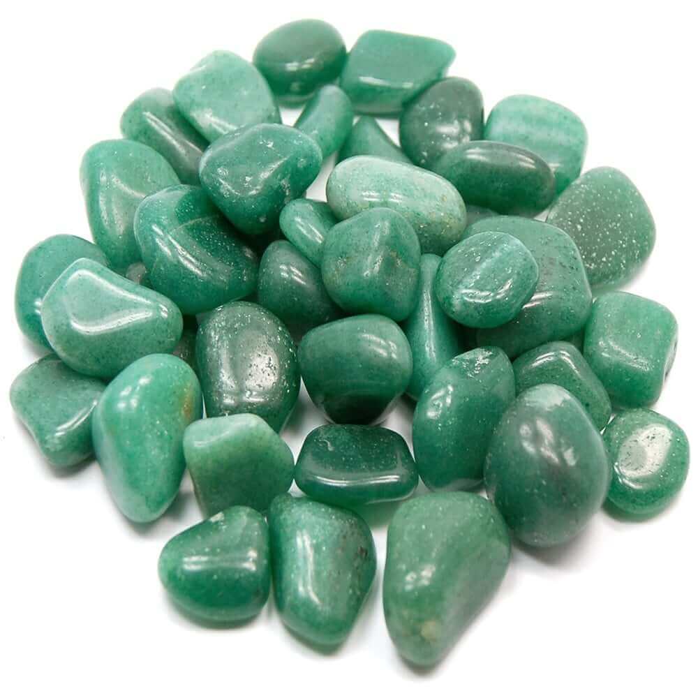 Aventurine Green Tumbled at $2 only from Spiral Rain