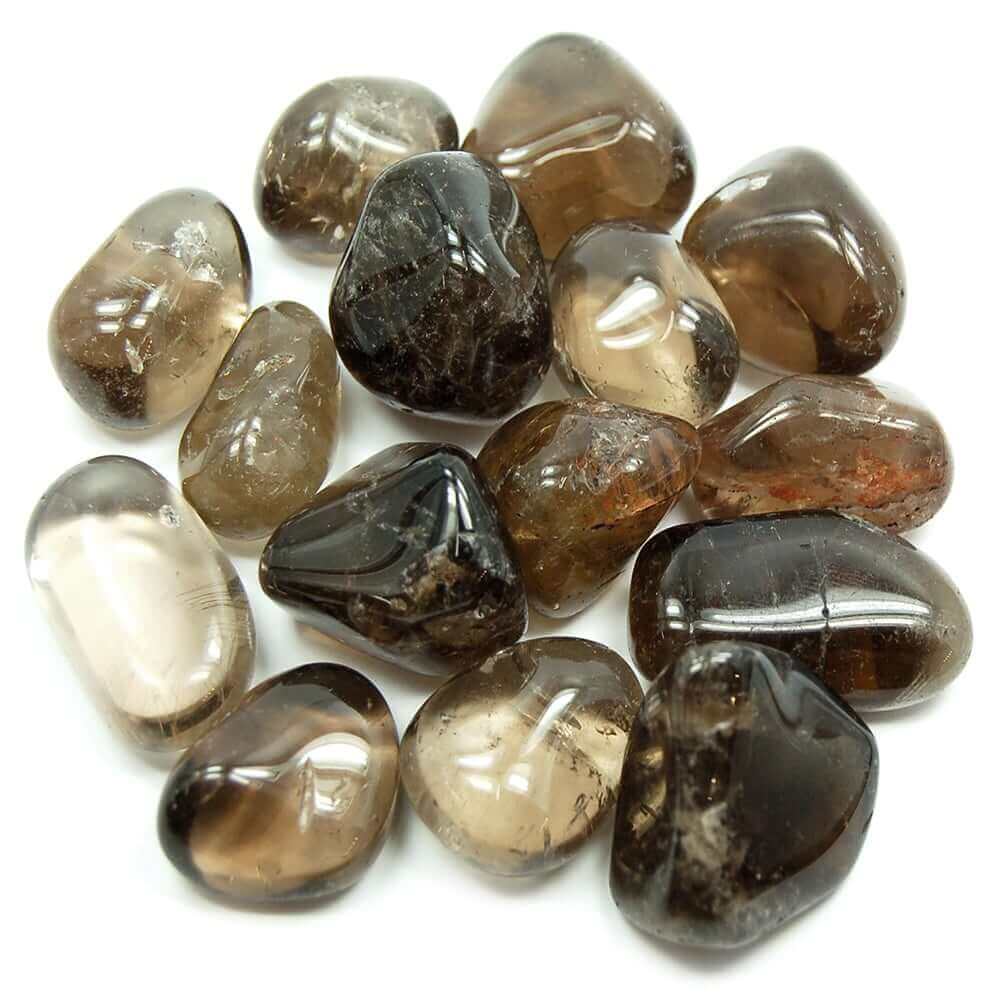 Smoky Quartz Tumbled at $3 only from Spiral Rain