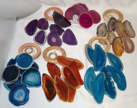 Agate Wind Chime at $25 only from Spiral Rain