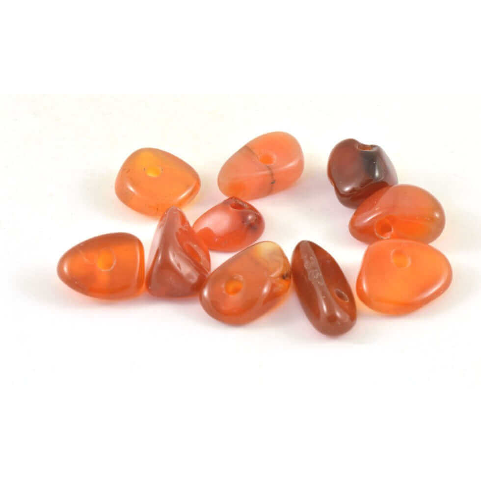 Agate Orange to Brown small Tumbled at $1 only from Spiral Rain