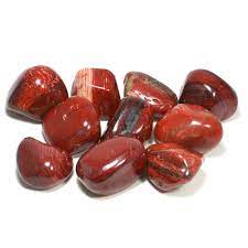 Jasper Red Tumbled at $3 only from Spiral Rain