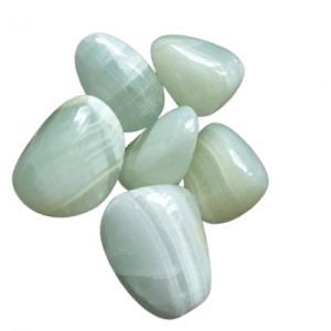 Calcite Pistachio Tumbled at $7 only from Spiral Rain