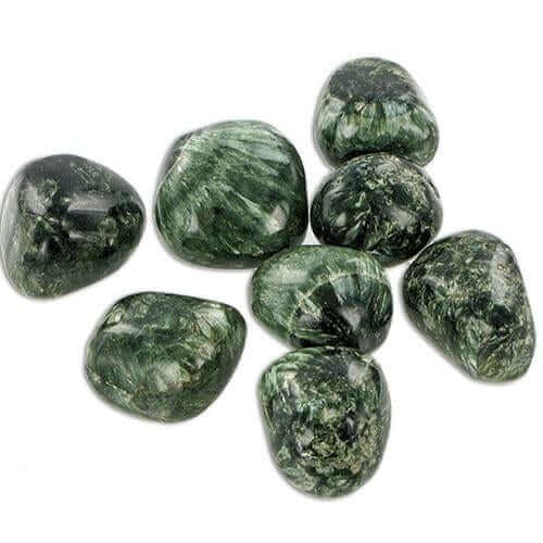 Seraphinite Tumbled at $8 only from Spiral Rain