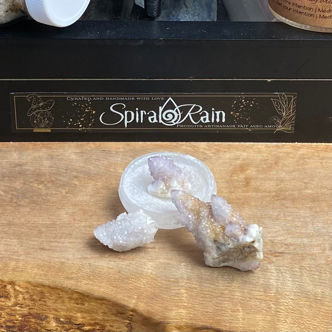Spirit Quartz Cluster Small at $12 only from Spiral Rain