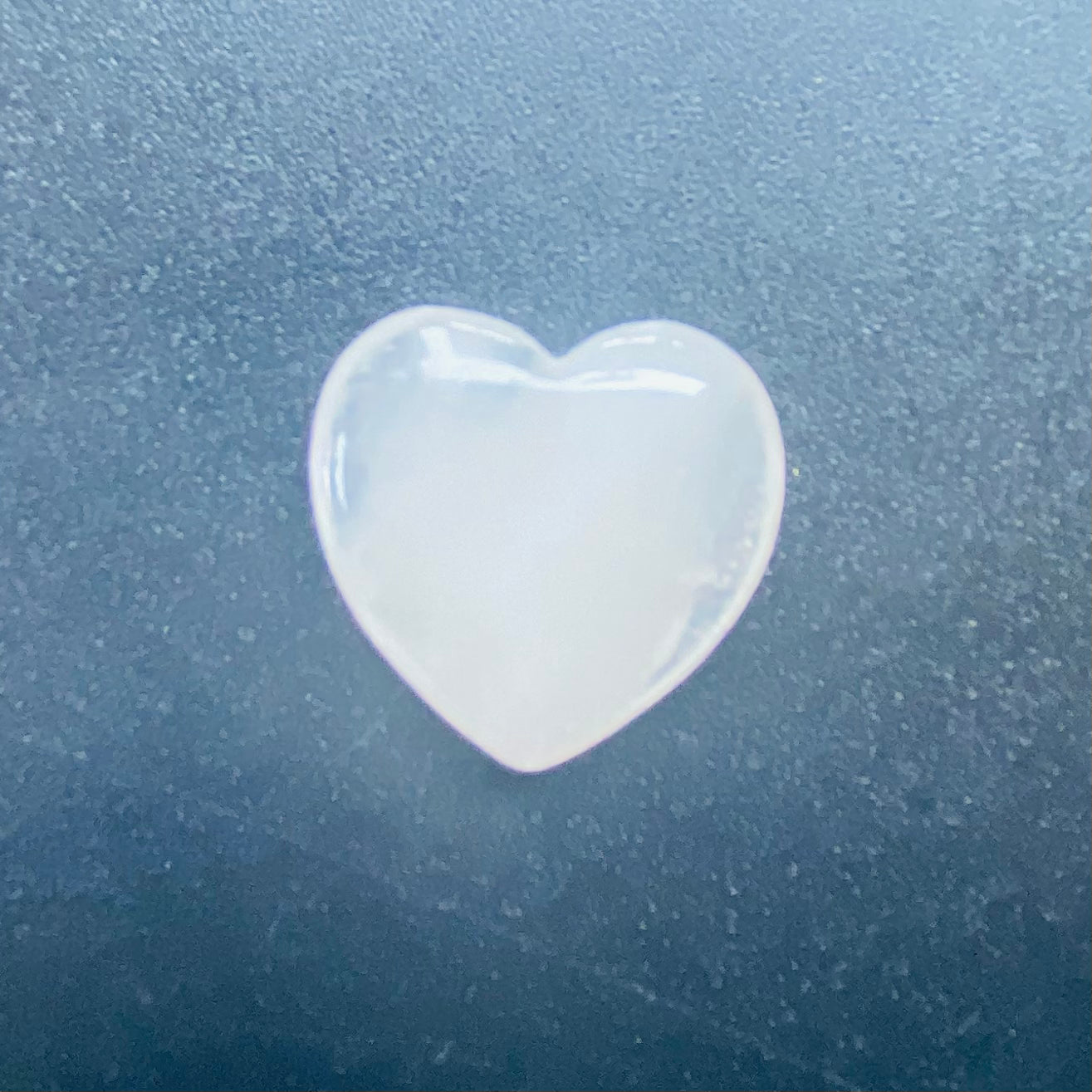 Clear Quartz Heart Small at $5 only from Spiral Rain