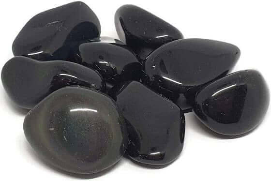 Obsidian Rainbow Tumbled at $3 only from Spiral Rain