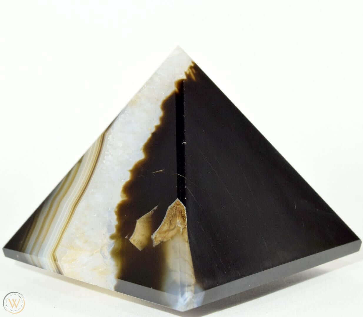 Onyx Black Pyramid 1 inch at $12 only from Spiral Rain