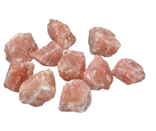 Calcite Red Raw at $3 only from Spiral Rain