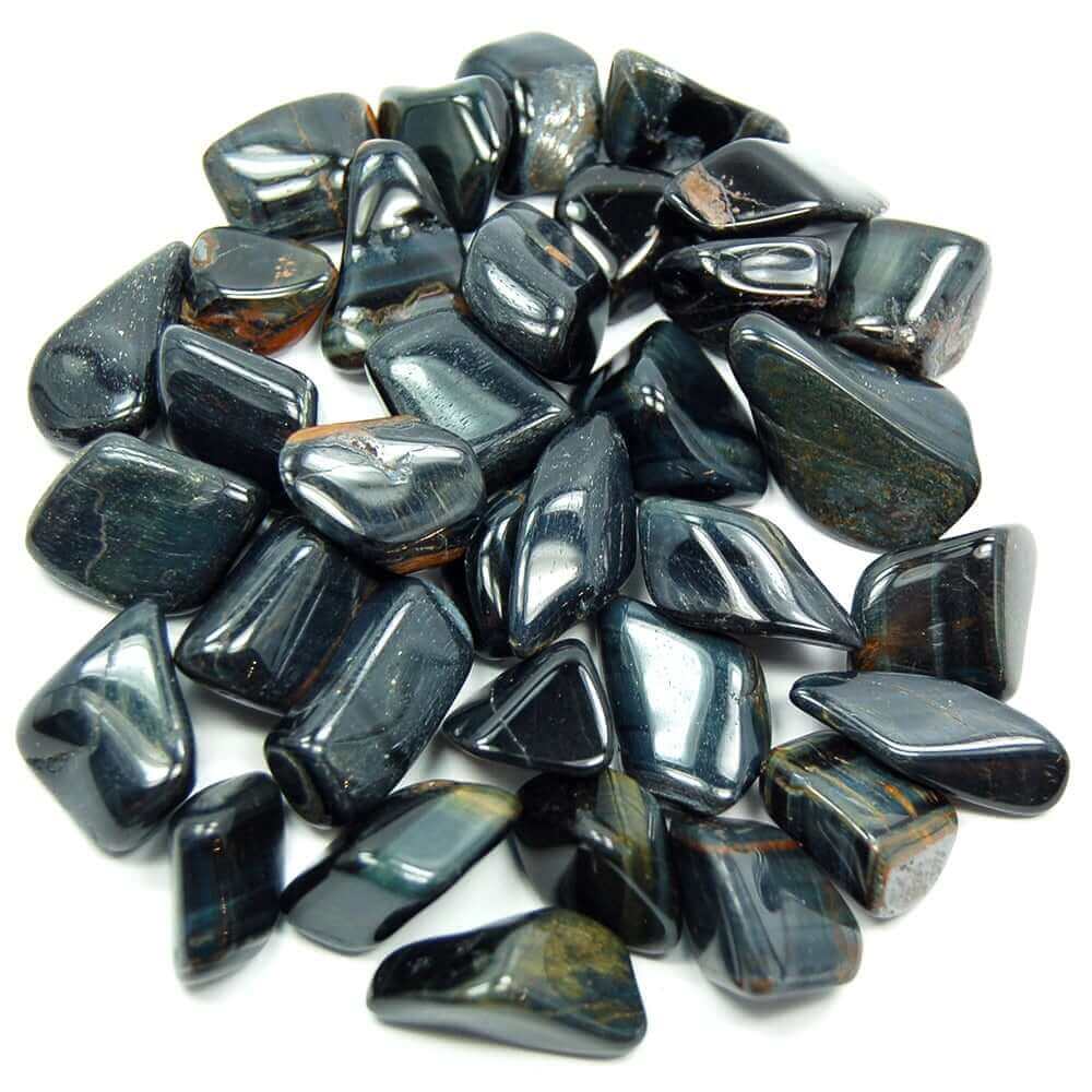 Tiger Eye Blue Tumbled at $2 only from Spiral Rain