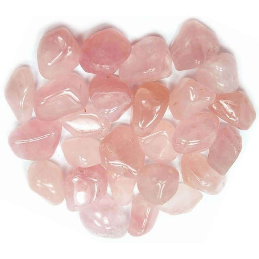 Rose Quartz Tumbled at $3 only from Spiral Rain