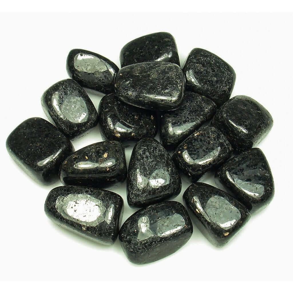 Nuummite Tumbled at $6 only from Spiral Rain