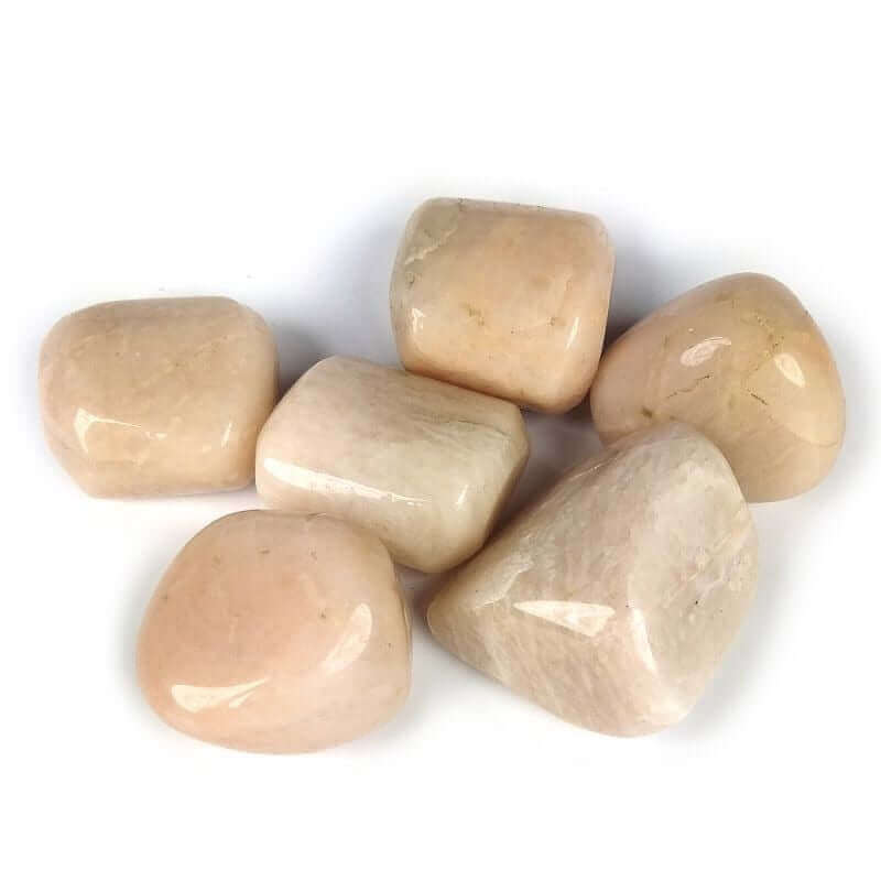 Moonstone Peach Tumbled at $1 only from Spiral Rain