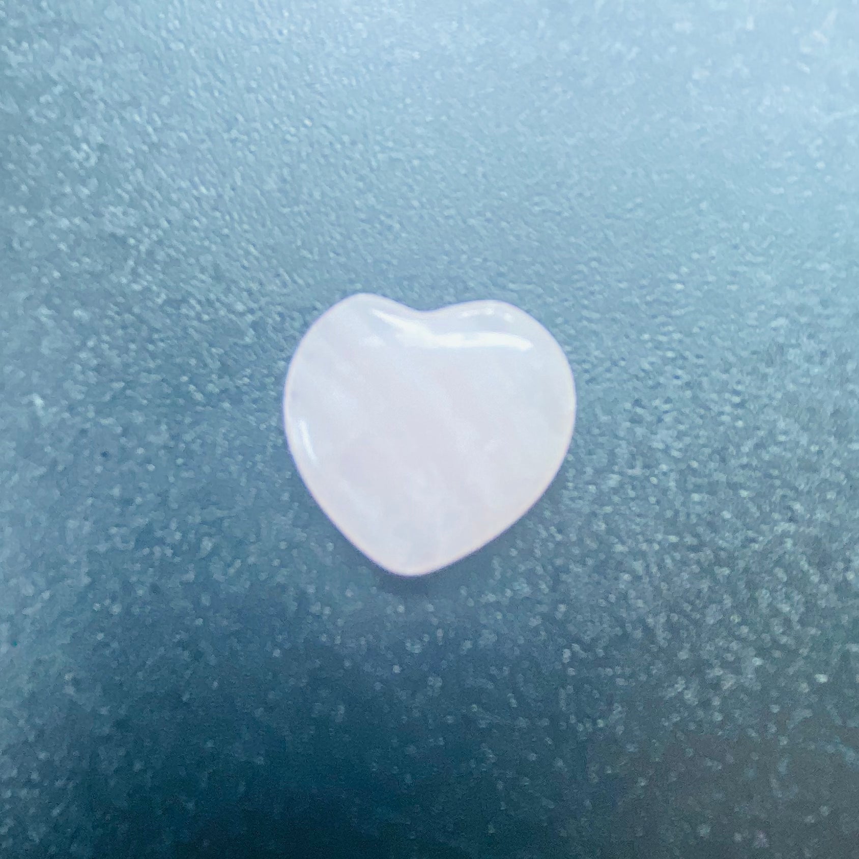 Rose Quartz Heart Small at $5 only from Spiral Rain