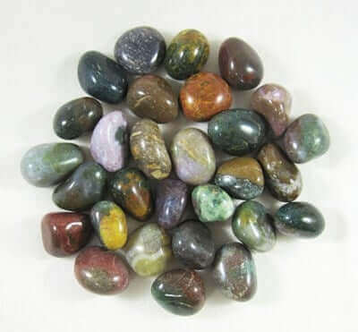 Jasper Fancy Tumbled at $3 only from Spiral Rain