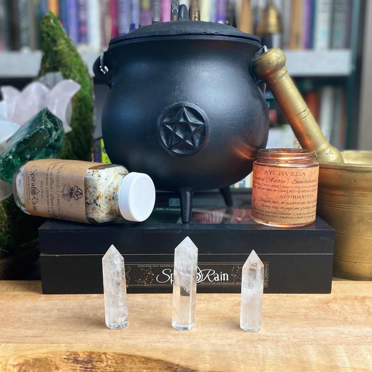 Clear Quartz Tower at $10 only from Spiral Rain