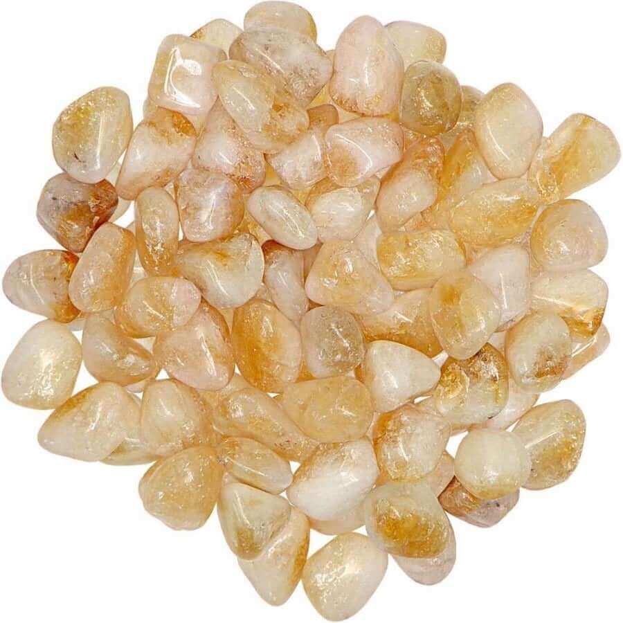Citrine Tumbled Small at $2 only from Spiral Rain