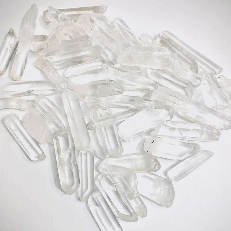 Clear Quartz point rough tiny at $0.5 only from Spiral Rain