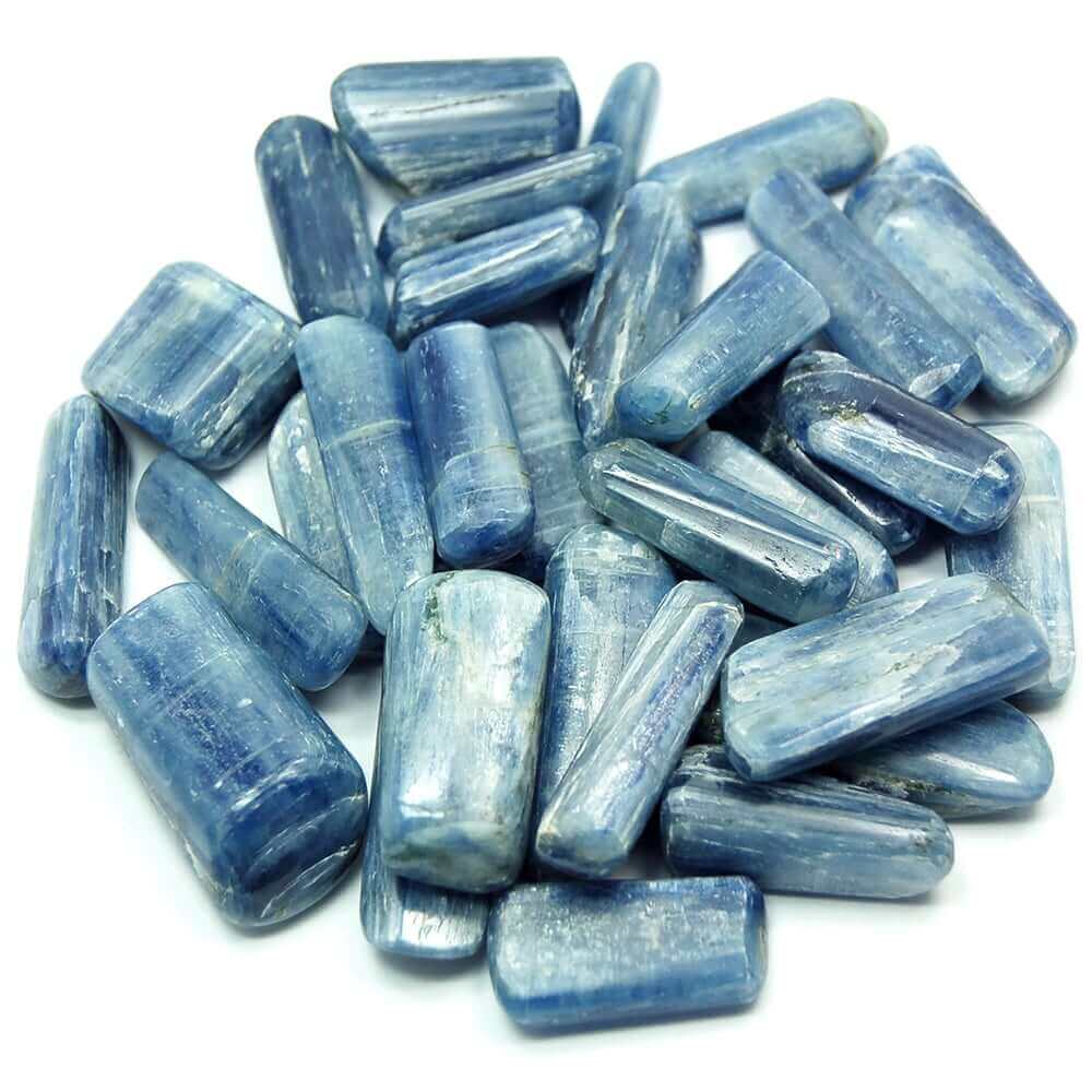 Kyanite Blue Tumbled Small at $2 only from Spiral Rain