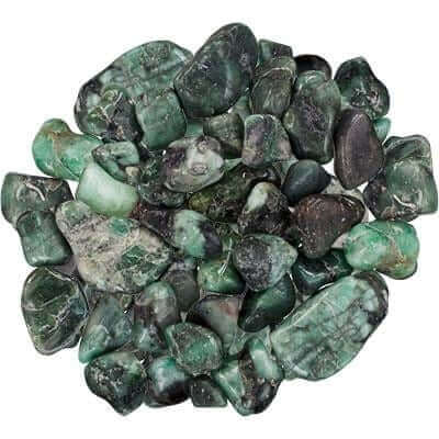 Emerald Tumbled at $2 only from Spiral Rain