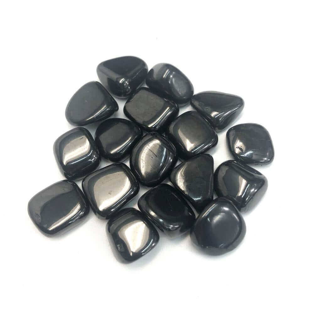 Shungite Tumbled at $5 only from Spiral Rain