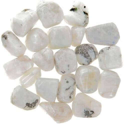Moonstone Rainbow Tumbled at $5 only from Spiral Rain