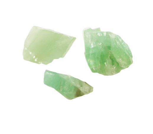 Calcite Green Raw at $3 only from Spiral Rain