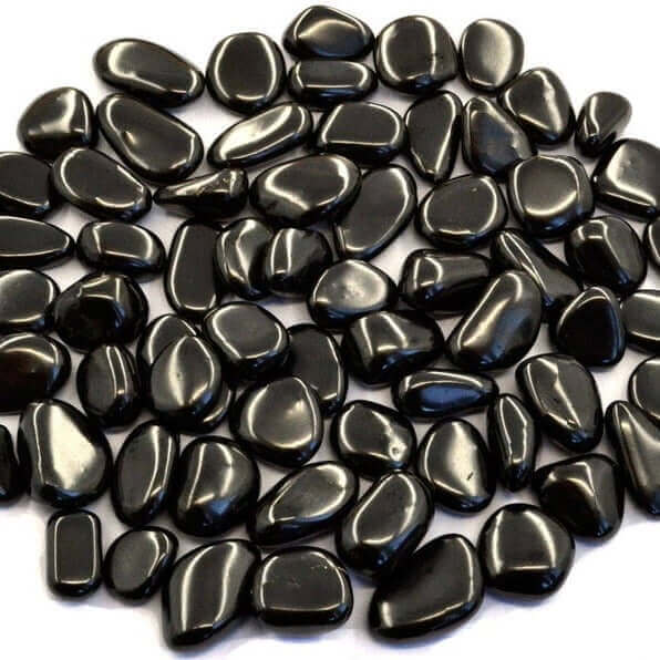 Shungite Tumbled at $5 only from Spiral Rain