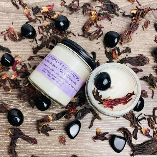 Scorpio Candle Oct 23 - Nov 21 at $14 only from Spiral Rain